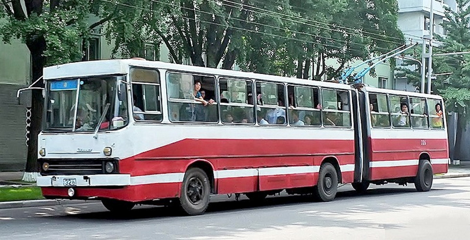 Икарус-280 троллейбус переделка Северной Кореи
