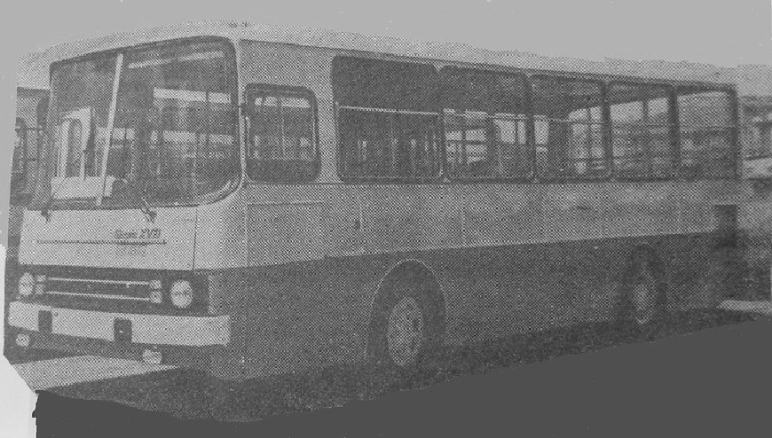 Редкое фото нового автобуса Giron XVII так похожего на Икарус