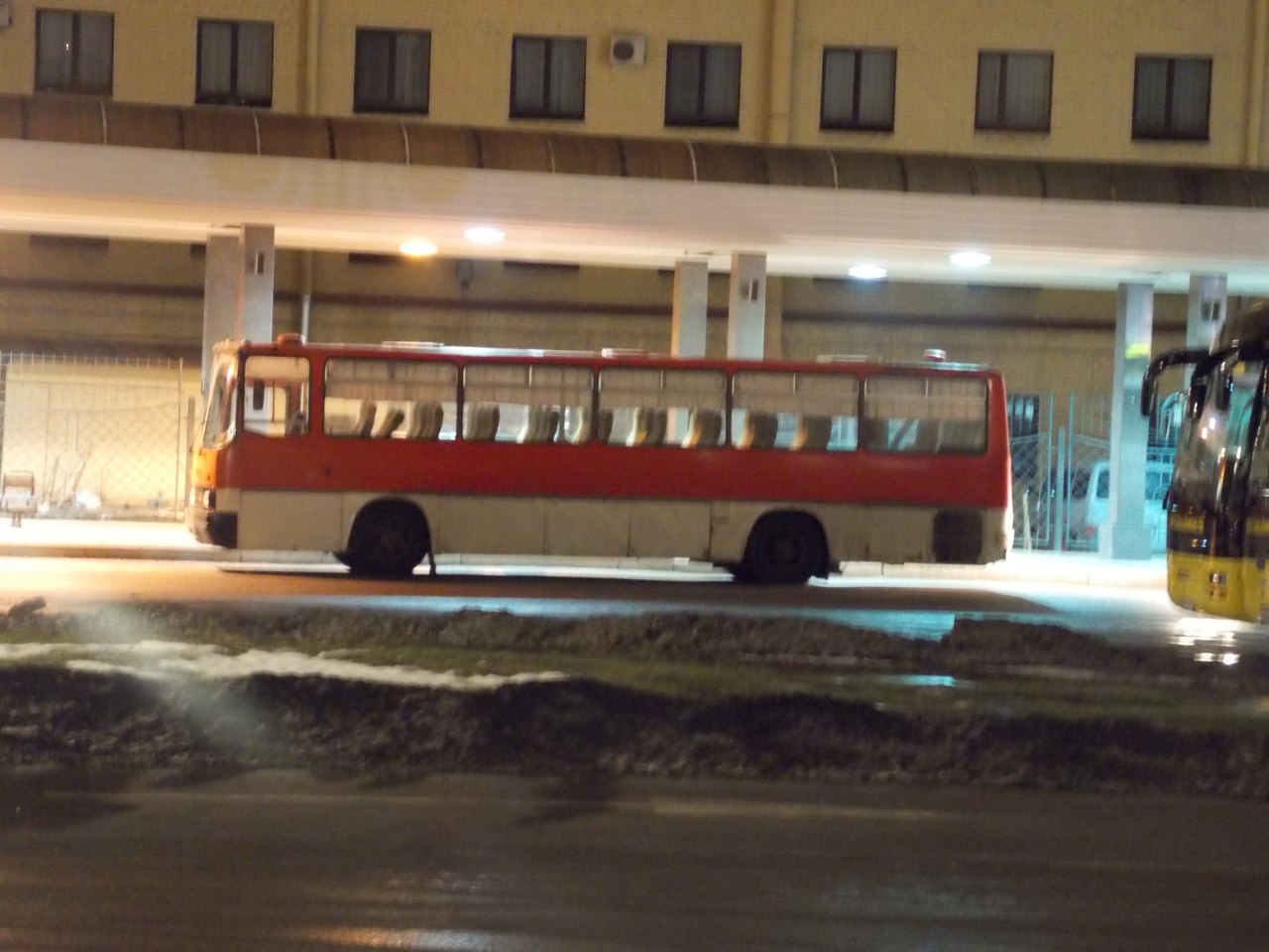 Последний рейсовый Икарус-256 из Вытегры в Ленинграде